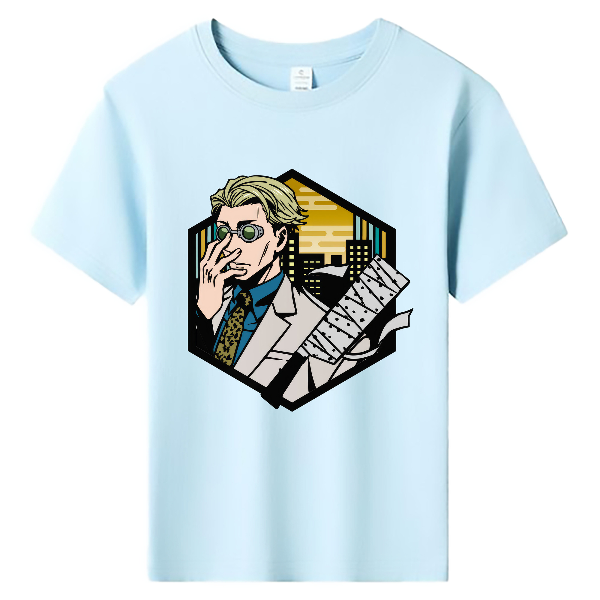 （画像用） 呪術廻戦 Jujutsu Kaisen 綿100％キッズTシャツ（フロントプリント）